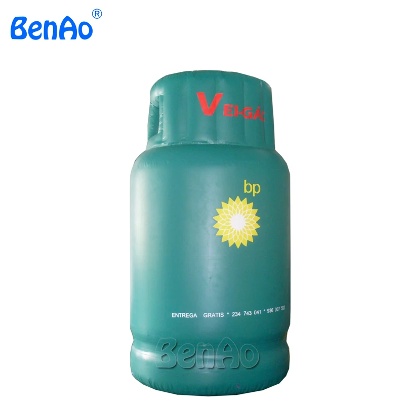 AC038 Free shipping PVC Inflatable Gas Cylinder, Inflatable gas tank