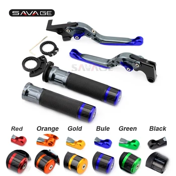 

For SUZUKI GSR750 GSX-S 750 2011-2017, GSR600 06-11 Brake Clutch Levers Handlebar Hand Grips Motorcycle Adjustable Folding GSR