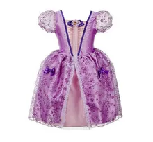 Top qualité princesse sofia robes sofia la première costume pour enfants enfants bébé bébé party girl robe formelle vêtements