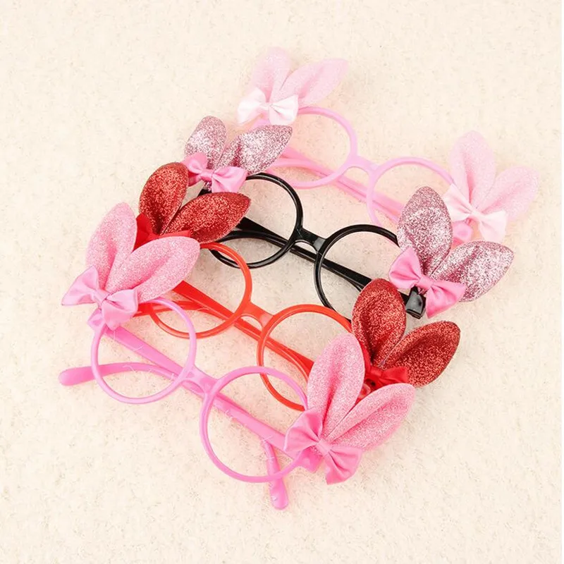 Cute Kids Girl Glasses Frame Bow knot Rabbit Ear Glasses Frame Favor