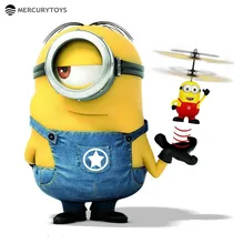 MERCURYTOYS Upgrade Induction Flying Toys Despicable Me5 Minions Remote Control RC Helicopter floating toys kids Flying