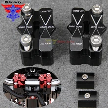 22 мм 28 мм Универсальный мотоциклов Руль жир бар крепление адаптер зажима для Kawasaki Z1000 Z 1000 2003