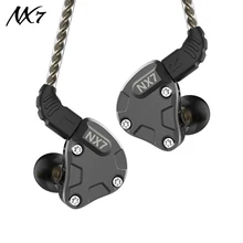 NICEHCK NX7/NX7 Pro 7 unités de pilote HIFI écouteur 4BA + double CNT dynamique + céramique piézoélectrique hybride remplaçable filtre face avant