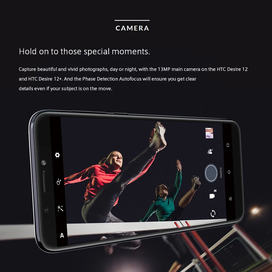 Caliente venta HTC deseo 12 Plus teléfono móvil Dual SIM 6,0 pulgadas 3 GB RAM 32 GB ROM 13MP Snapdragon 450 Octa core Android 8,0 Smartphone