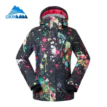 New Women s Winter Outdoor Waterproof Windproof Breathable Skiing Snowboarding Padded Jacket Ladies Overcoat Snow Jackct