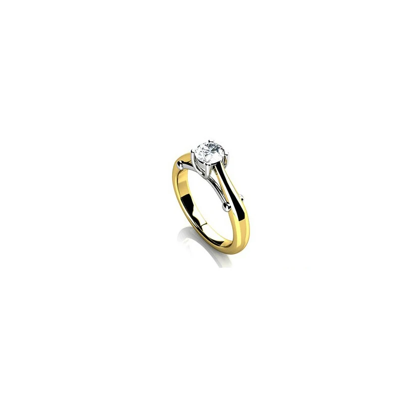 AINOUSHI 1ct Solitaire кольцо с круглой огранкой, имитированное кольцо, настоящее 925 пробы, серебряное кольцо для женщин, свадебное обручальное предложение, ювелирное изделие