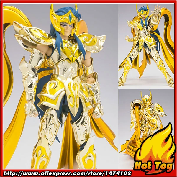100% Оригинальная фигурка BANDAI Tamashii Nation Saint Cloth Myth EX-Aquarium Camus GOD CLOTH from Seiya | Игрушки и