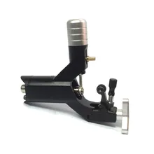 BLACK Lightweight Alloy Rotary Motor Tattoo Machine Liner Shader Silent Smooth
