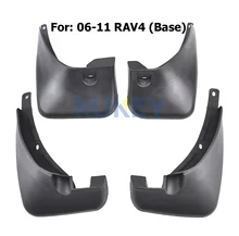 Conjunto de guardabarros para Toyota RAV4 No Bengala 2006-2012 Mudflaps Splash guardias barro guardabarros 2007, 2008, 2009, 2010, 2011
