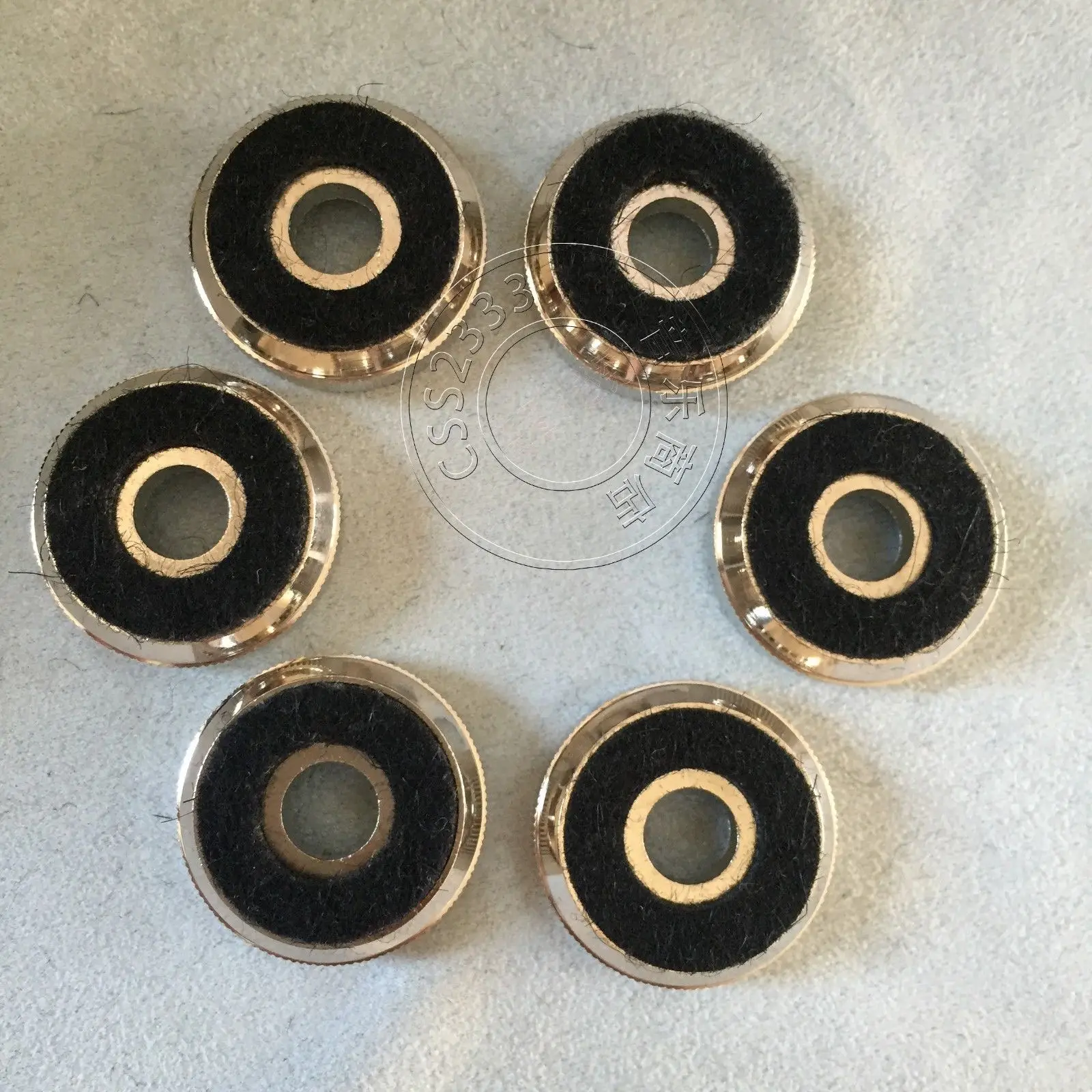 

6 pcs trumpet Repair parts Upper valve cap