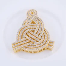 2017 nuevos accesorios de joyería de perlas de moda europea hechos a mano zirconia dijes collar conectores para suministros de fabricación de joyas(China)