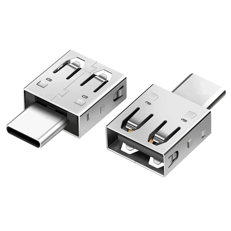 Тип C штекер USB 2,0 Женский OTG адаптер type-c OTG конвертер зарядное устройство переходник конвертер для USB Женский Для type-C Мужской