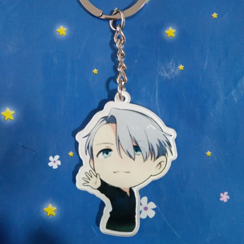 Новинка Лидер продаж аниме YURI! Брелок на льду Victor Nikiforov Yuri подвеска Katsuki брелок для