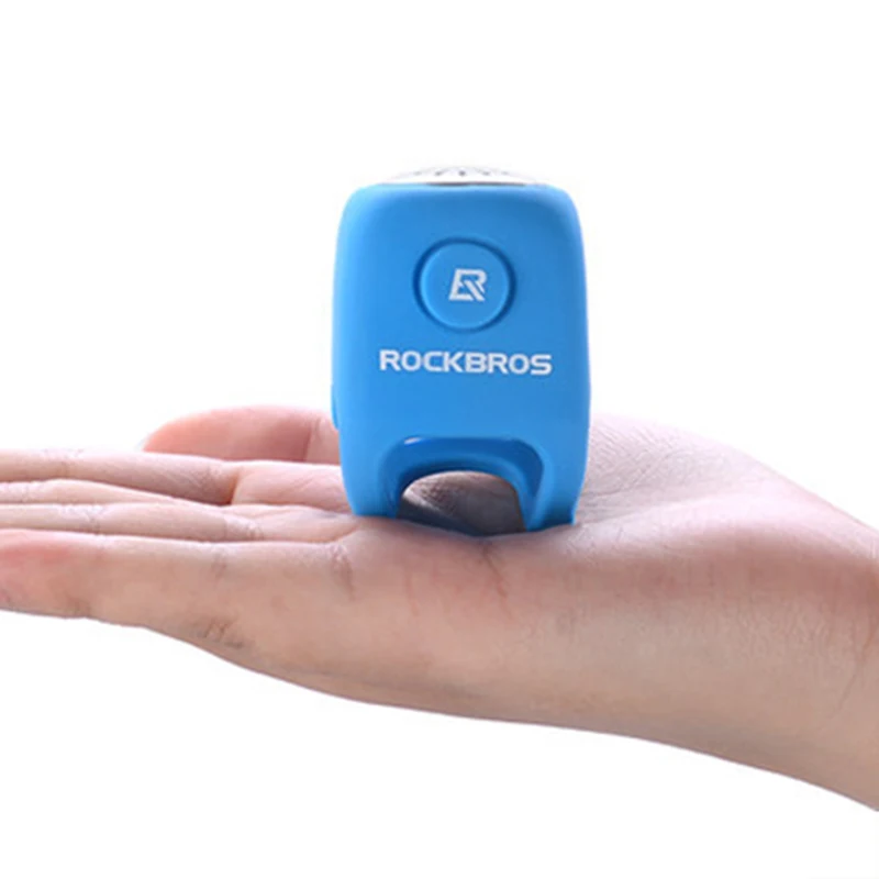 Cycling Bike Electric Bell Rainproof Bells MTB Road Bicycle Handlebar Silica Gel Bell Super Loud Safety Bicycle Alarm RK0043 (1)