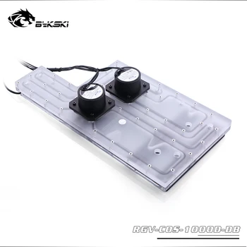 

BYKSKI Acrylic Waterway Board Fit for Corsair 1000d computer Case, watercooling reservoir, support combo D5 pump ,rbw light