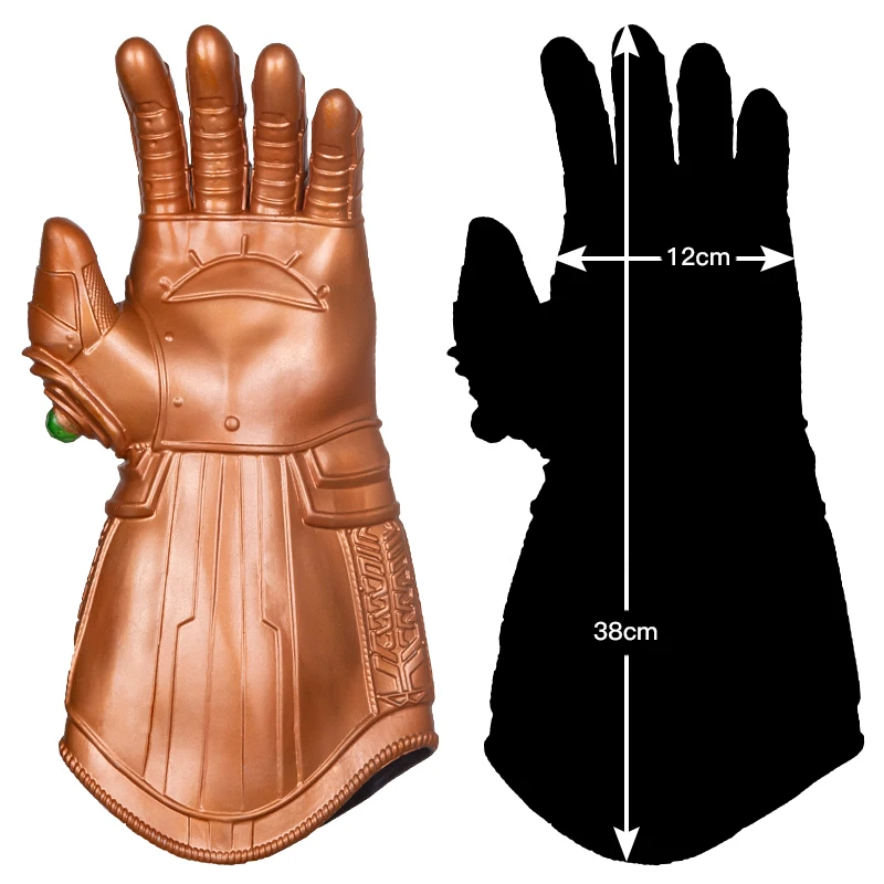 

Avengers 4 Endgame Iron Man Cosplay Arm Soft Pvc Thanos Gloves Arms Superhero Weapon Party Props