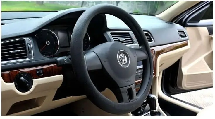 Высококачественные Автомобильные Чехлы На Руль 3 цветов для DODGE JCUV Journey RAM GMC CALIBER