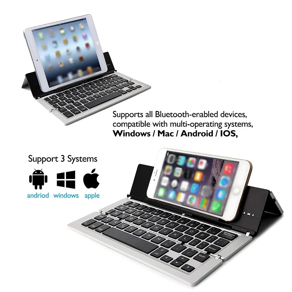 Animuss Wireless Mini Folding BlueTooth Keyboard for Smartphones and Tablet PC Animuss Wireless Mini Folding BlueTooth Keyboard for Smartphones and Tablet PC