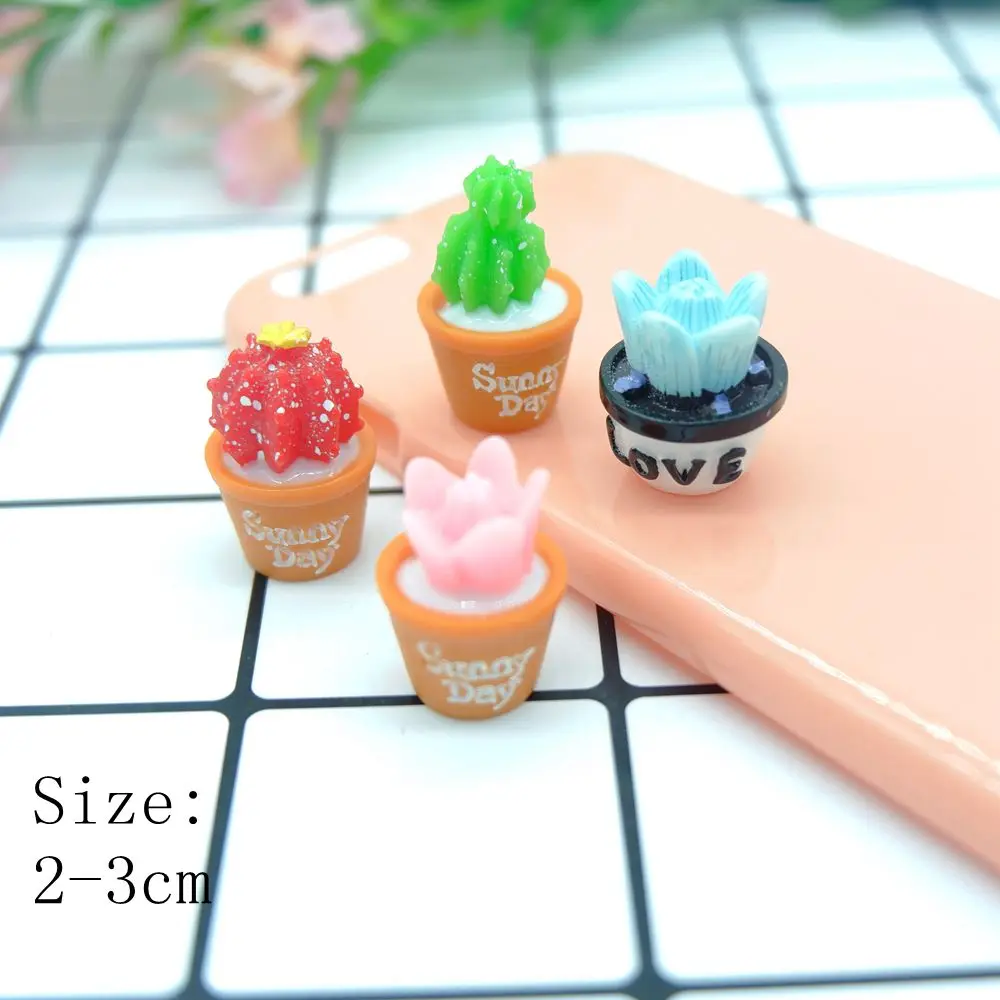 

Cute Bonsai figurines miniaturest miniature garden for hair bow diy phone deco