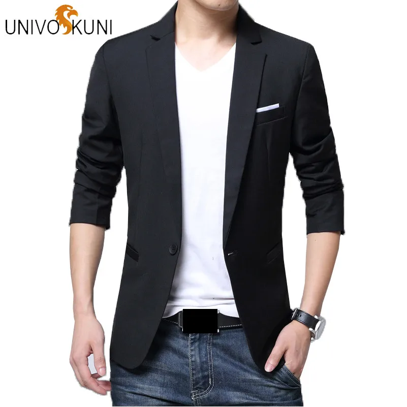 UNIVOS KUNI 2018 Smart Casual Blazers Men Plus Size 5XL Men Coat ...