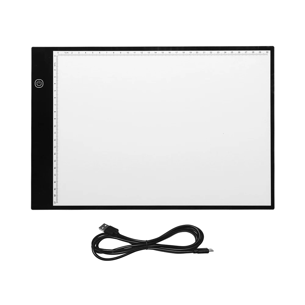 

A4 LED Light Box Tracer Ultra-thin USB Powered Tracing Light Pad Board 3 Level Adjustable Brightness Animation X-ray Viewing
