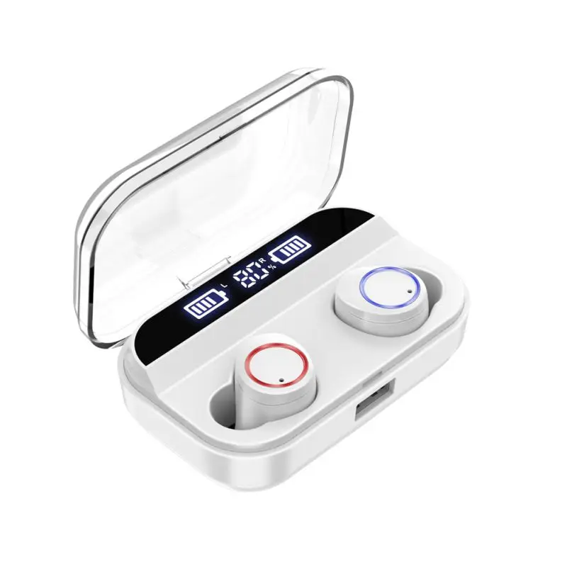 Wireless Earphones Bluetooth Stereo Earphone X11 TWS Waterproof Earphones Smart 3000mAh Power Bank Phone Holder In ear Headset