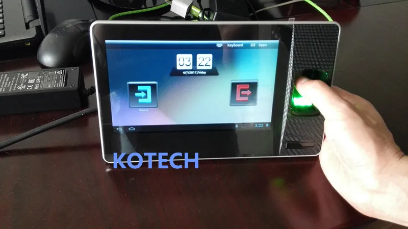 

ZKTECO BIOSMART-ZPAD FINGERPRINT TIME ATTENDANCE TCP/IP SOFTWARE AVAILABLE time recorder touch screen android system battery