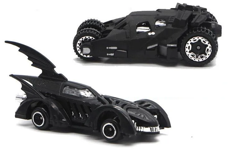 6 шт литья под давлением Модель автомобиля игрушки 1: 64 Темный рыцарь Batman Batmobile автомобиля модели игрушки с дистанционным управлением, брелок для автомобильных ключей, Diecast подарок модели игрушки для Для детей
