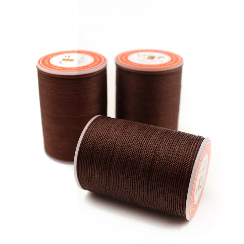 

Junetree 0.55 mm 110 m round Waxed Nylon Cords Strings Ropes Thread for DIY Craft Leather craft colors Hand Stitching Polyester