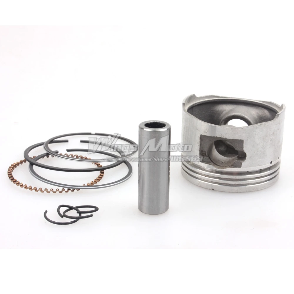 GY6 80cc Piston Kit 47mm Big Bore Piston Rings Pin Set Moped Scooter 139QMBpiston kitgy6