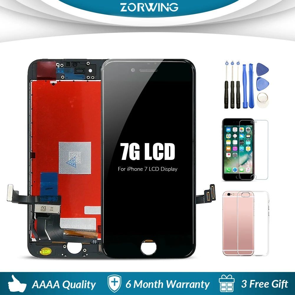 

Grade AAA Quality 4.7 inch Front LCD Screen For iPhone 7 LCD Display Digitizer Touch Screen Replacement Assembly For iPhone7 LCD