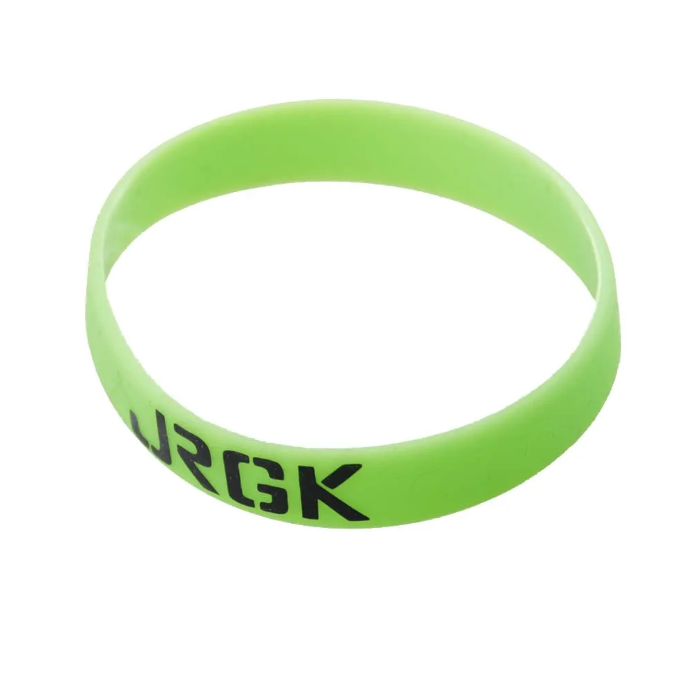 

Men Women hand bands Silicone Rubber Bracelet JRGK Print Glow in the Dark Sport Elastic Rubber Wristband belt 12*2 mm