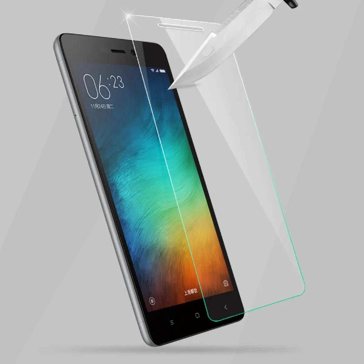 2 шт./лот закаленное Стекло для Xiaomi Redmi 3 Экран протектор Защитная пленка
