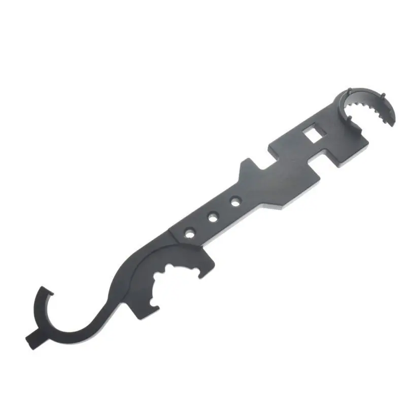 

AR15/M4 Combat Wrench Tool Steel Spanner Tactical Multi Barrel Wrench Multi-function repair tool