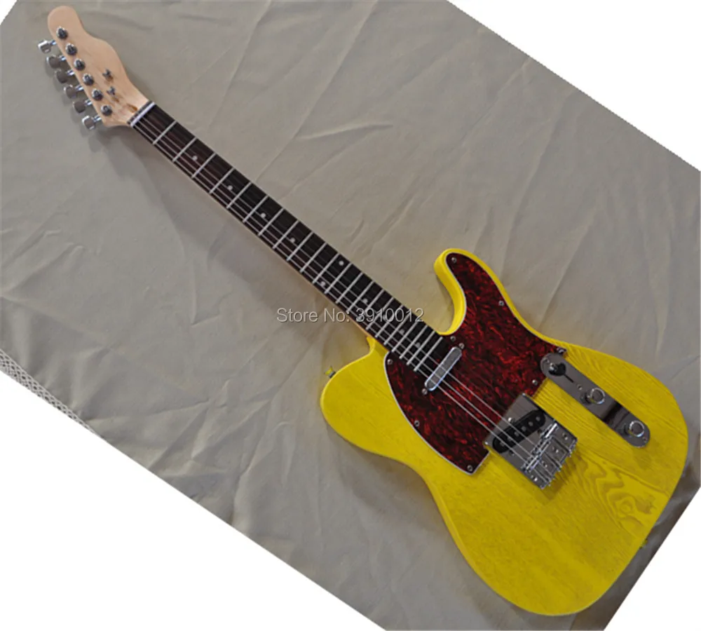 

2018 NEW!!!yellow tele guitar, high quality TELE electric guitar,free shipping