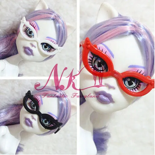 NK 4 шт./компл. куклы интимные аксессуары различных пластик очки для Monster High кукольный для Барби Кукла best рождественский подарок DZ