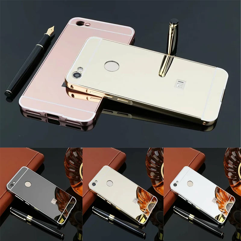 IMEIKONST Xiaomi Redmi 9A Funda Carcasa Espejo Mirror Design Caso Clear View Makeup Standing Protectora Flip Folio PC + PU Cover Cubierta Para Xiaomi Redmi 9A Flip Mirror: Black QH