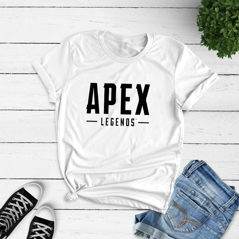 

Apex Legends T Shirt Titanfall Women Men Game Print Tee Cotton Short Sleeve Summer Tops Homme Harajuku Top S-XXXL Tshirt