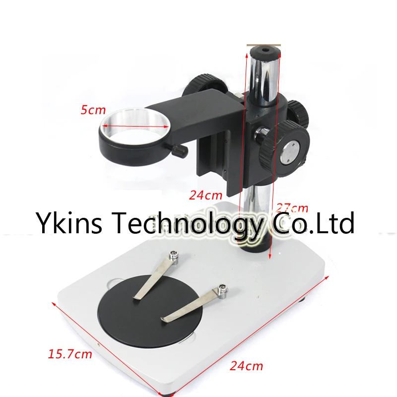 

High adjustable industrial camera bracket desktop support 50mm ring lens fixed for laboratory industrial microscope camera