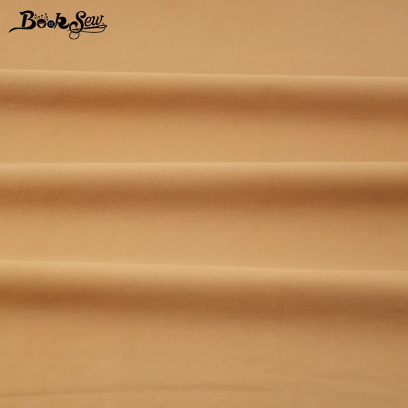 New Arrival Classic Coffee Color Cotton Twill Fabric Home Textile Material Bed Sheet DIY Patchwork Tecido Quilting Sewing