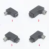 1pcs 90 Degree Left & Right Angled Mini USB 5pin Female to Micro USB Male Data Sync Adapter Plug Micro USB To Mini USB Connector ► Photo 2/6