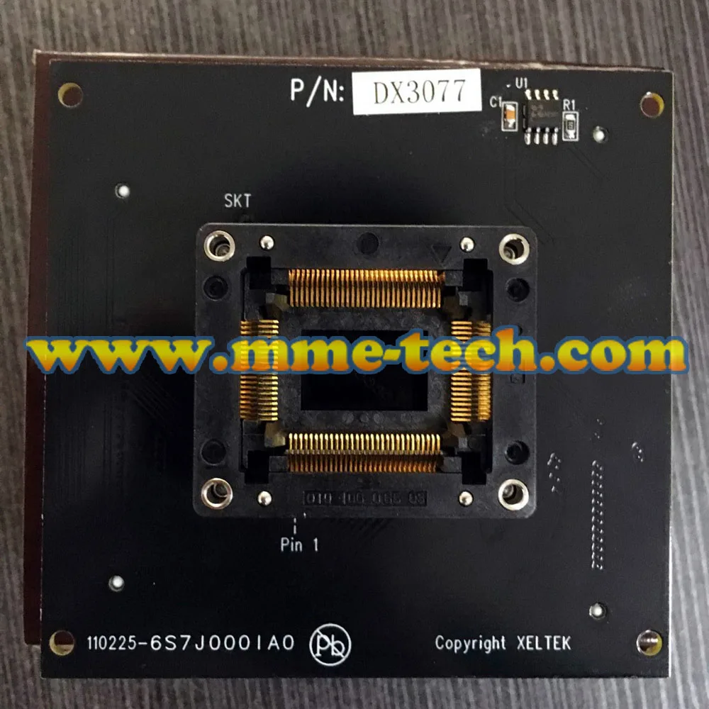 

mme-tech.com: Genuine Only - XELTEK QFP100 Socket Adapter DX3077