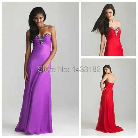 Cheap Price New Arrival Floor Length Chiffon 2013 Beautiful Prom Gowns | Свадьбы и торжества