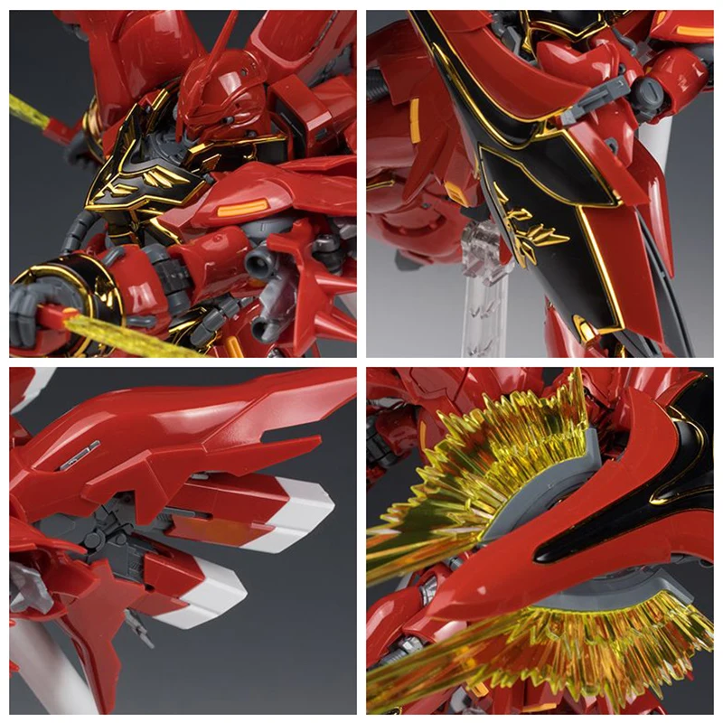Японский настоящий RG 1/144 аниме HG MSN 06S Sinanju Gundam Модель Собранный робот фигурка gunpla
