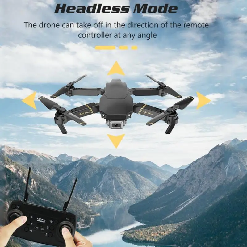 

Folding Portable Drone M65 RC with HD camera 1080P FPV WIFI altitude retention function Selron Folding Seller Quadcopter