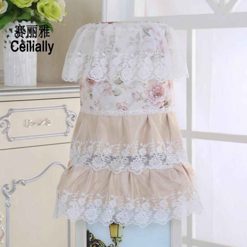 

Dia 28cm Fashion Cloth Lace Bucket Purifier Tools Drinking Fountain Decor Home Decor Water Dispenser Dust Cover