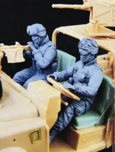 1/35 шкала Неокрашенная полимерная фигура современные армейские солдаты|resin figure|1/35