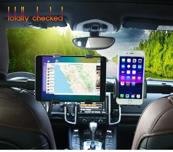 

Degree Car Back Seat Headrest Bracket Mount Stand For iPad 360 For Samsung Universal Tablet Holder 7 8 9 10 11 inch