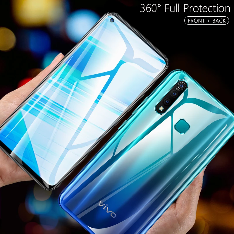 CHYI 3D изогнутая пленка для vivo Z5x V1911A V1919A Защитная пленка для экрана 6,53 Дюймов Полное покрытие гидратационная пленка с инструментами не закаленное стекло