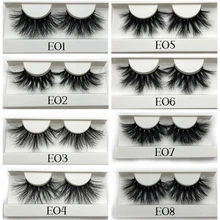 Mikiwi 25 мм накладные ресницы оптом толстые полосы 25 мм 3D норковые ресницы на заказ упаковка этикетка макияж драматическая длинная норка ресницы